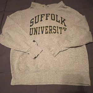 Suffolk University cordless Jansport hoodie M